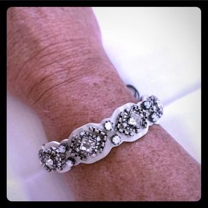 Stella & dot silver diamond bracelet accessories